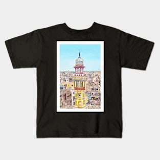 Wazir Khan Mosque, Pakistan Kids T-Shirt